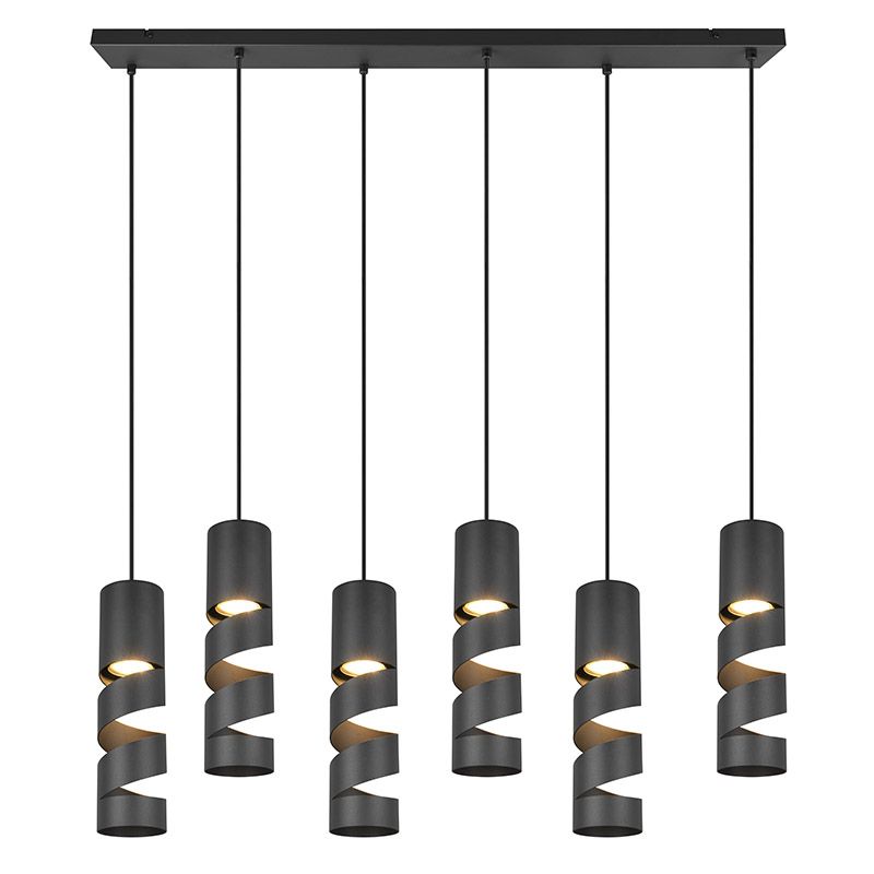 Lampada a sospensione design nera, Marouan Lampada a sospensione design nera, Marouan