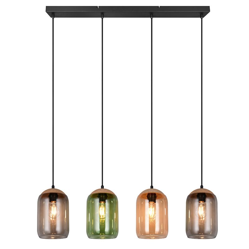 Lampada a sospensione design multicolore, Tasniem