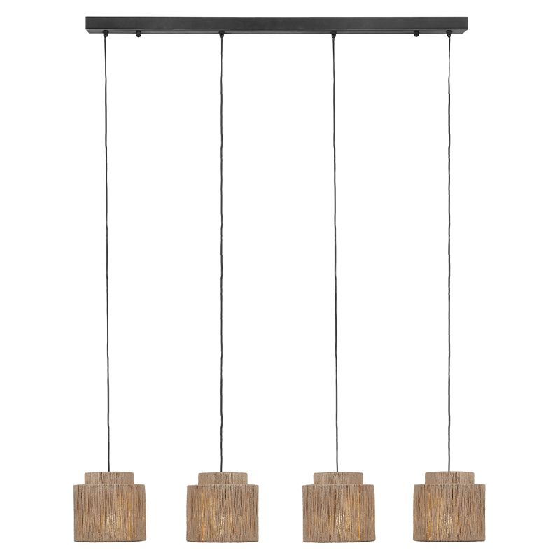 Lampada a sospensione Japandi beige, Rinus Lampada a sospensione Japandi beige, Rinus