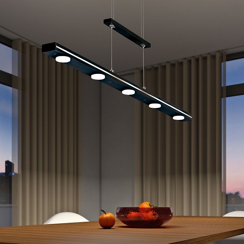 Lampada a sospensione moderna nera, Awa, 3,5W, bianco regolabile tra caldo e freddo LED Lampada a sospensione moderna nera, Awa, 3,5W, bianco regolabile tra caldo e freddo LED