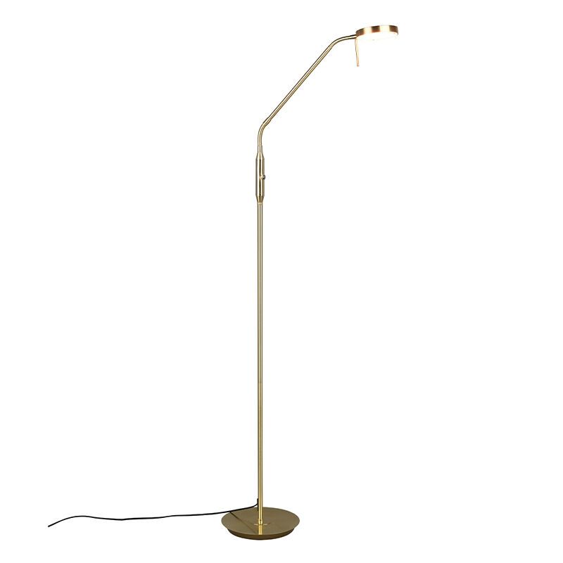 Lampada ad arco moderna in ottone, Bilge, 12W, colore regolabile LED, con interruttore Lampada ad arco moderna in ottone, Bilge, 12W, colore regolabile LED, con interruttore
