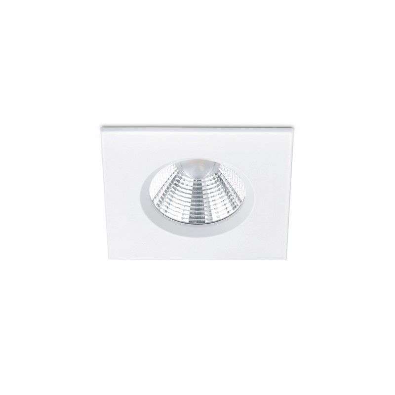 Faretto da incasso per bagno moderno bianco, Iman, 5W, 3000K LED, IP65 Faretto da incasso per bagno moderno bianco, Iman, 5W, 3000K LED, IP65