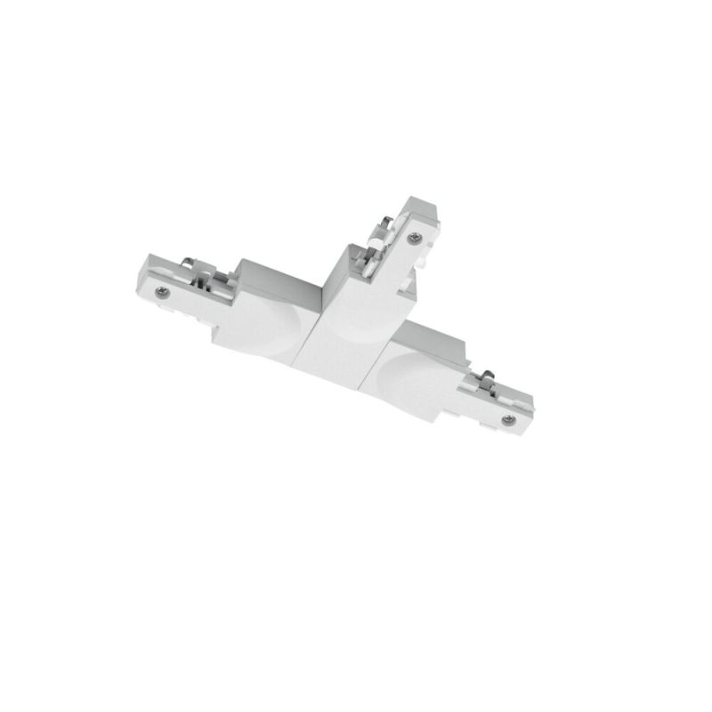 Raccordo a T bianco con conduttore a destra, 2 fasi Raccordo a T bianco con conduttore a destra, 2 fasi