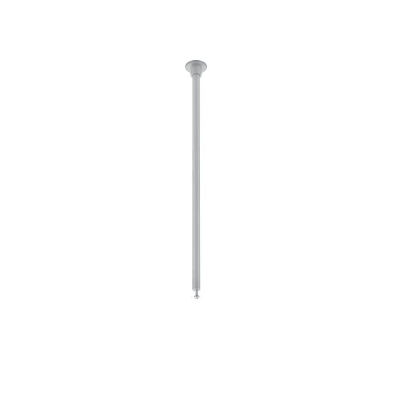 Pezzo di sospensione Illuminazione a binario a 2 fasi, 25 cm, grigio