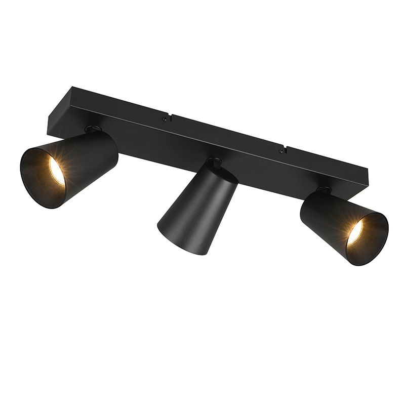 Faretto da soffitto moderno nero, Rawien