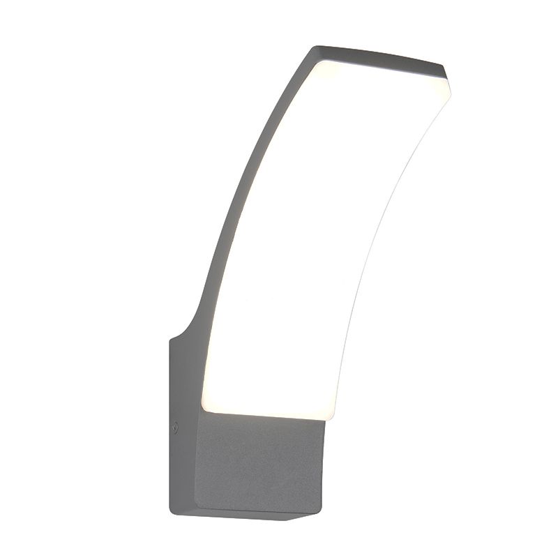 Lampada da esterno moderna antracite, Popke, 12,5W, 4000K LED, IP44 Lampada da esterno moderna antracite, Popke, 12,5W, 4000K LED, IP44