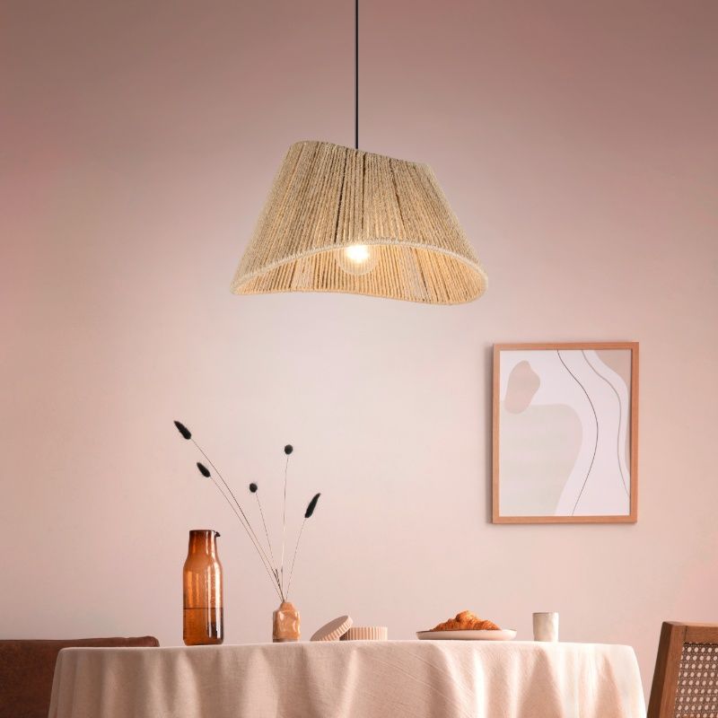Lampada a sospensione rustica marrone, Sakine Lampada a sospensione rustica marrone, Sakine