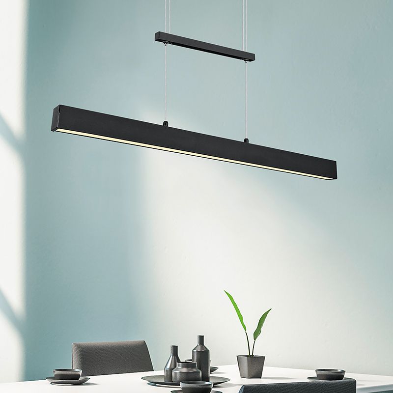 Lampada a sospensione moderna nera, Dinant, 21W, 3000K LED Lampada a sospensione moderna nera, Dinant, 21W, 3000K LED