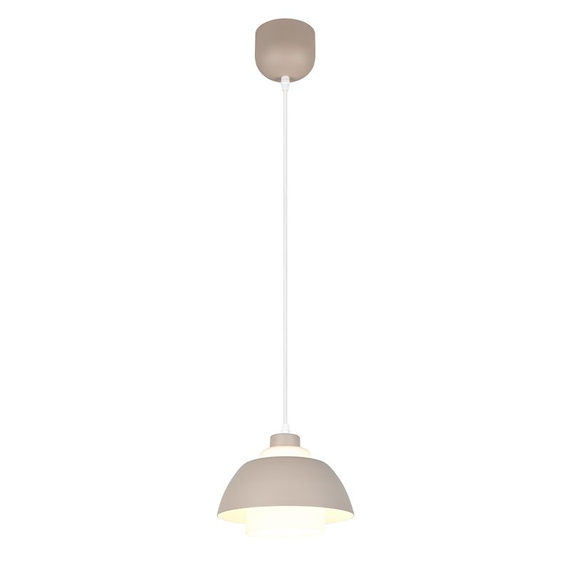 Lampada a sospensione moderna beige, Tjomme