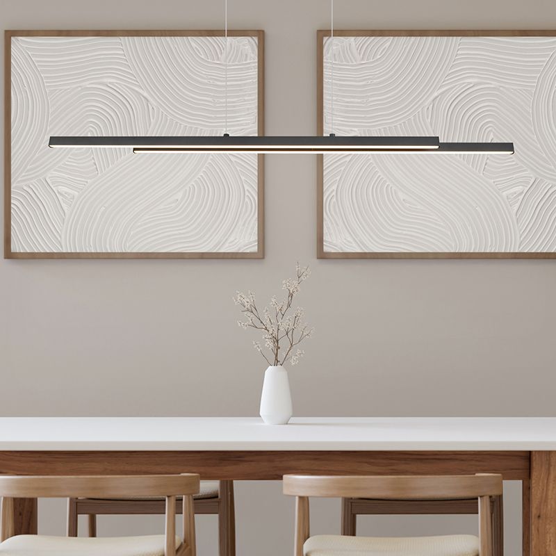 Lampada a sospensione moderna nera, Sangeeta, 22W, 3000K LED