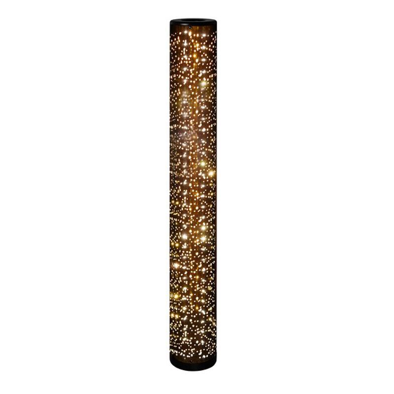 Lampada da terra moderna nera, Ewan, 6W, 3000K LED, con interruttore Lampada da terra moderna nera, Ewan, 6W, 3000K LED, con interruttore