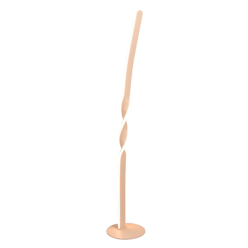 Lampada da terra design marrone, Quirinus, 19W, 4000K LED, con interruttore Lampada da terra design marrone, Quirinus, 19W, 4000K LED, con interruttore