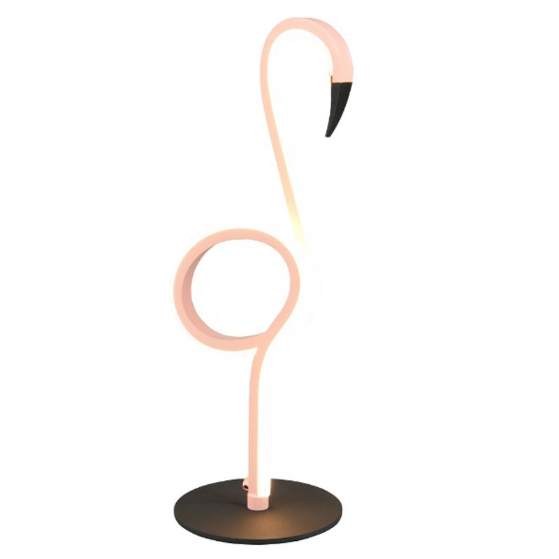 Lampada da tavolo design rosa, Puk, 6W, 3000K LED, con interruttore Lampada da tavolo design rosa, Puk, 6W, 3000K LED, con interruttore