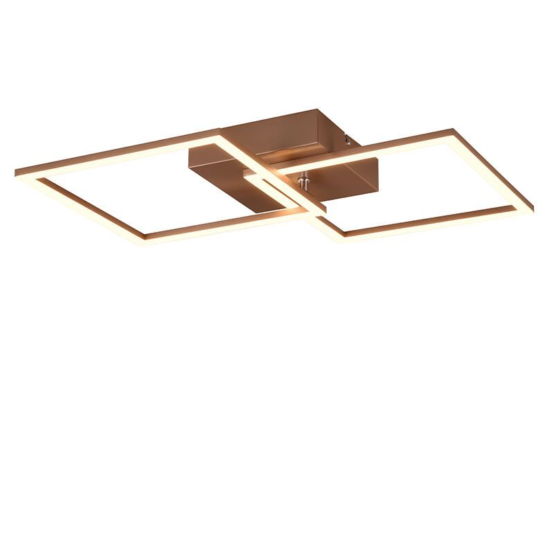 Plafoniera moderna marrone, Margaux, 20W, 3000K LED
