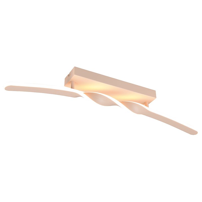 Lampada da soffitto design marrone, Quirinus, 18W, 4000K LED