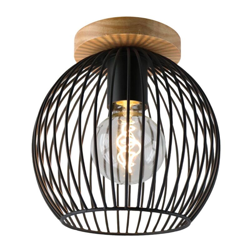 Lampada da soffitto nera industriale, Wiro Lampada da soffitto nera industriale, Wiro