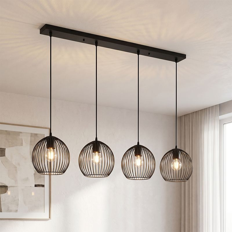 Lampada a sospensione nera industriale, Wiro Lampada a sospensione nera industriale, Wiro