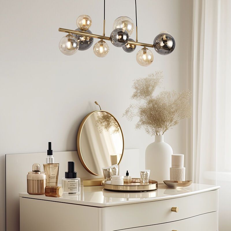 Lampada a sospensione in ottone design, Saad Lampada a sospensione in ottone design, Saad