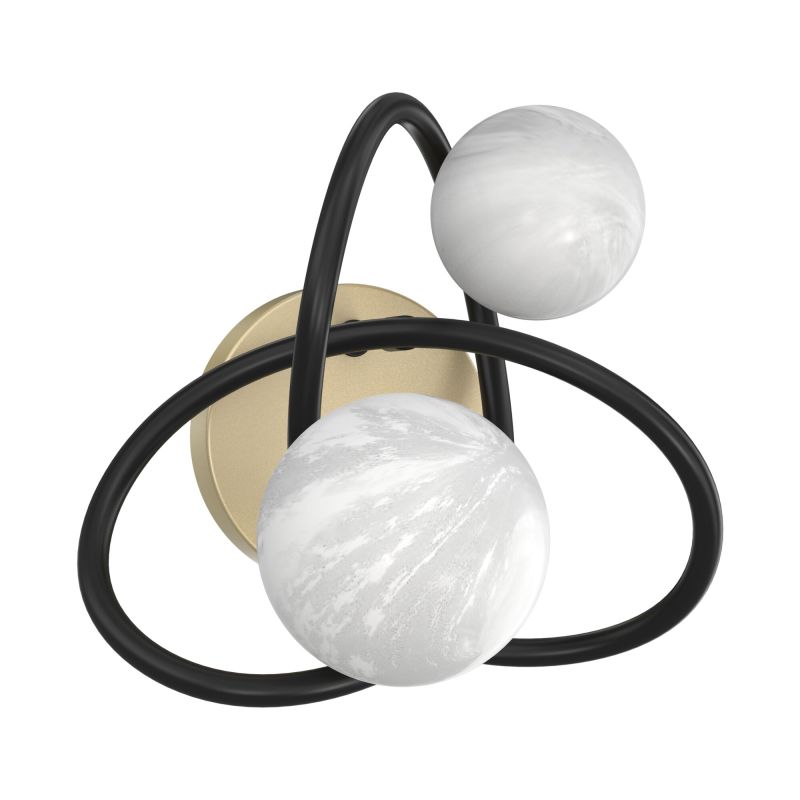 Applique da parete bianca moderna, Moritz