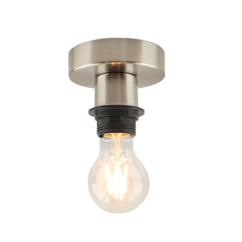 Rosone lampada cromato moderno, Rima