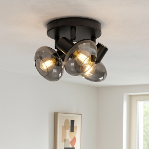 Faretto da soffitto nero design, Skip