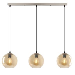 Lampada a sospensione ambrata design, Giada