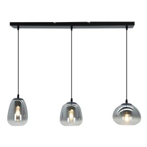 Lampada a sospensione grigia design, Semra