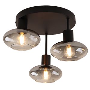 Lampada da soffitto grigia design, Skip
