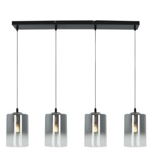 Lampada a sospensione grigia design, Haris