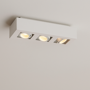Faretto da superficie bianco moderno, Akira