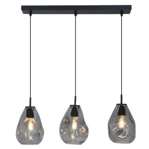 Lampada a sospensione grigia design, Evito