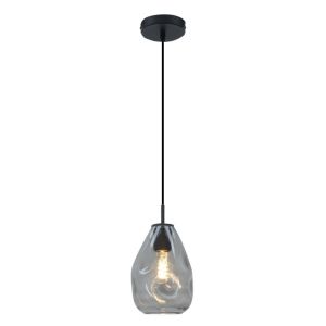 Lampada a sospensione grigia design, Evito