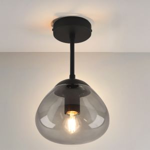 Lampada da soffitto grigia design, Sedef