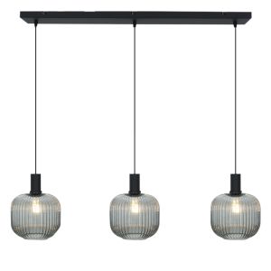 Lampada a sospensione grigia retrò, Charlois