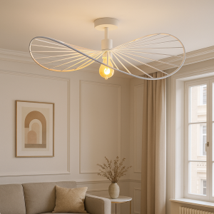Lampada da soffitto bianca moderna, Jolinda