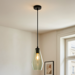 Lampada a sospensione verde moderna, Aimee