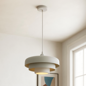 Lampada a sospensione verde moderna, Meredith