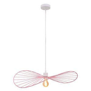 Lampada a sospensione rosa moderna, Jolinda
