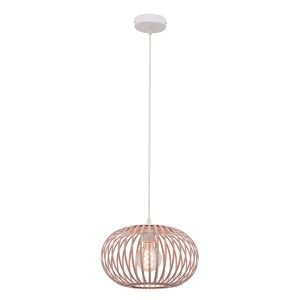 Lampada a sospensione tortora industriale, Lieve