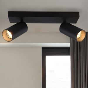 Faretto da soffitto nero moderno, Nadi