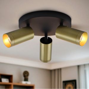 Faretto da soffitto in ottone moderno, Nadi
