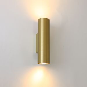 Lampada da parete up down in ottone moderna, Nadi