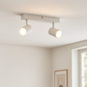 Faretto da soffitto bianco moderno, Elena