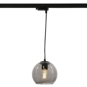 Binario faretto monofasico grigio design, Giada