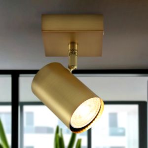 Faretto da soffitto in ottone moderno, Elena