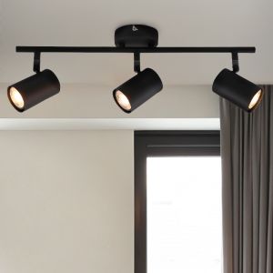 Faretto da soffitto nero moderno, Elena