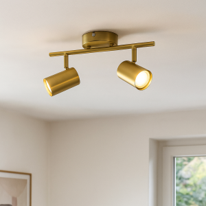 Faretto da soffitto in ottone moderno, Elena