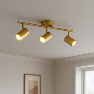 Faretto da soffitto in ottone moderno, Elena