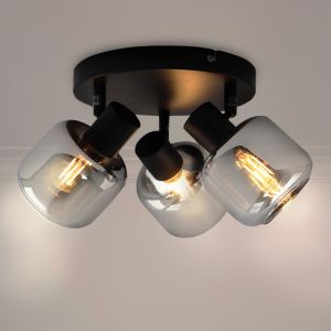 Faretto da soffitto nero moderno, Craig