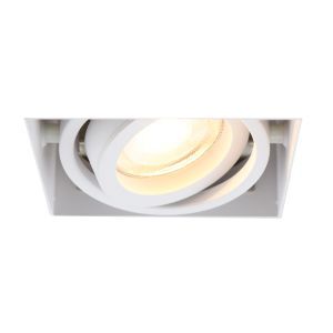 Faretto da incasso senza cornice bianco moderno, Joost